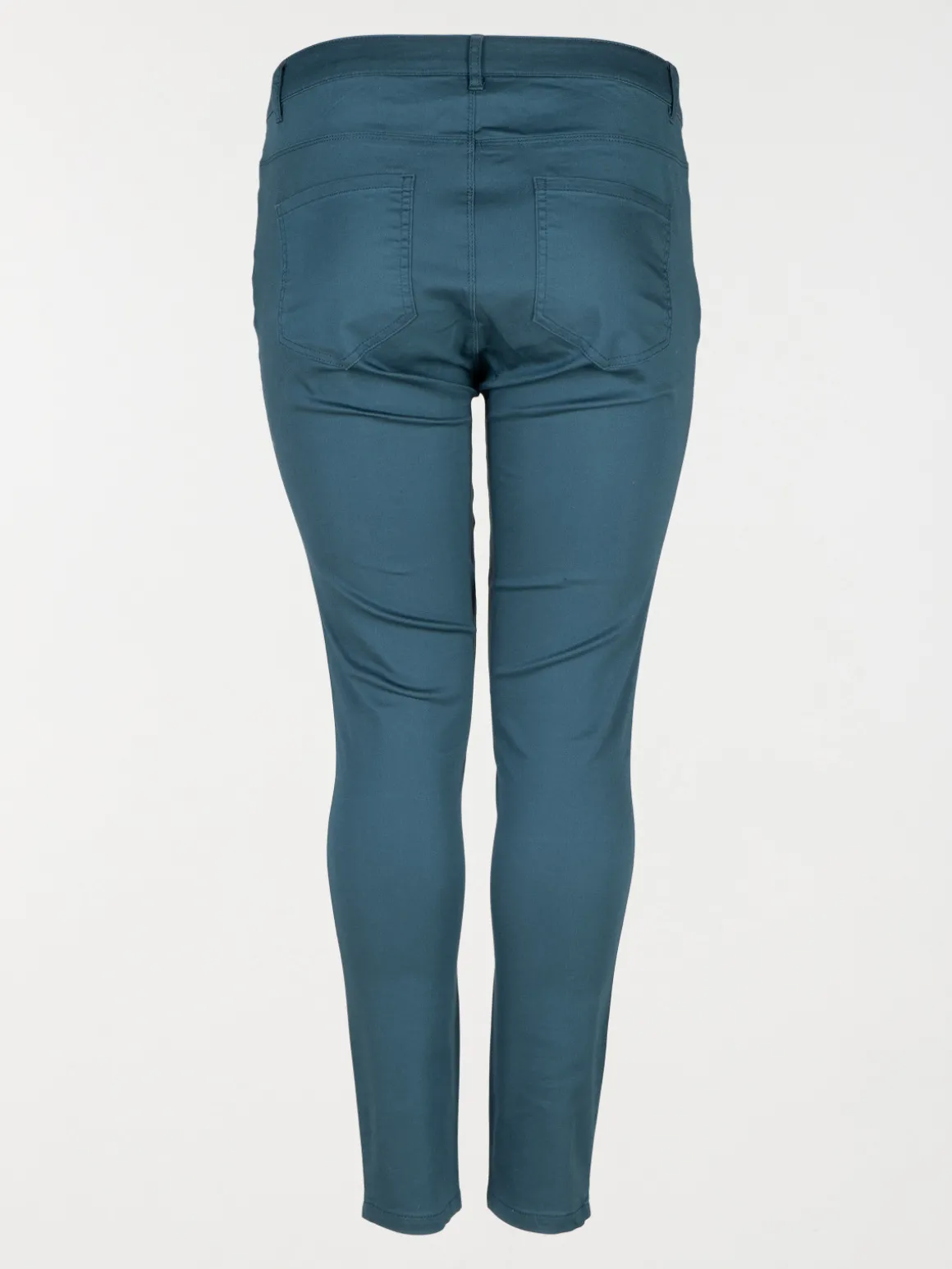 Pantalon canard slim grande taille femme