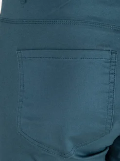 Pantalon canard slim grande taille femme