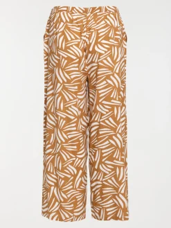 Pantalon caramel femme grande taille