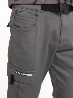 Pantalon cargo avec ceinture homme