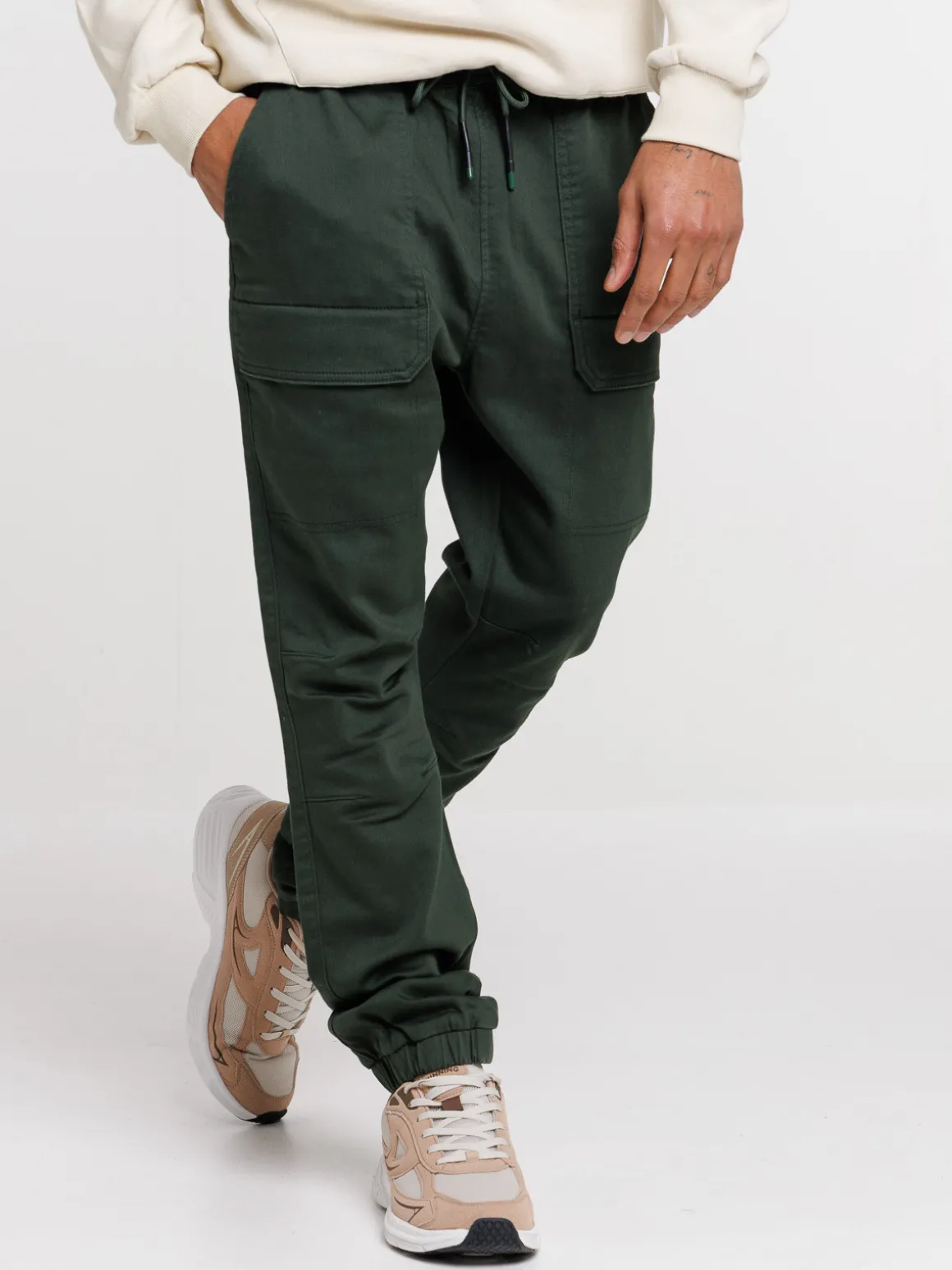 Pantalon cargo coloris empire homme