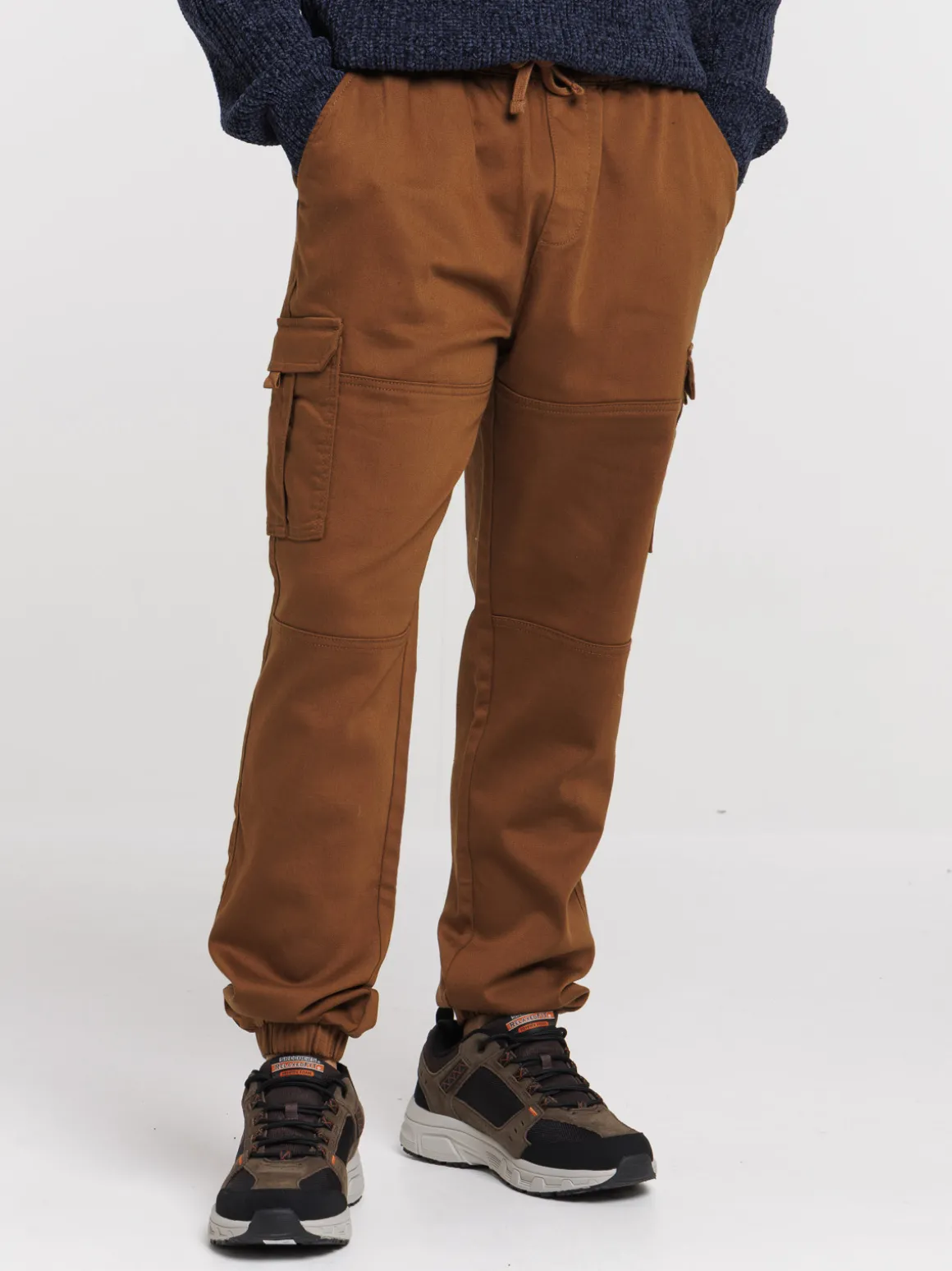 Pantalon cargo coloris expresso homme