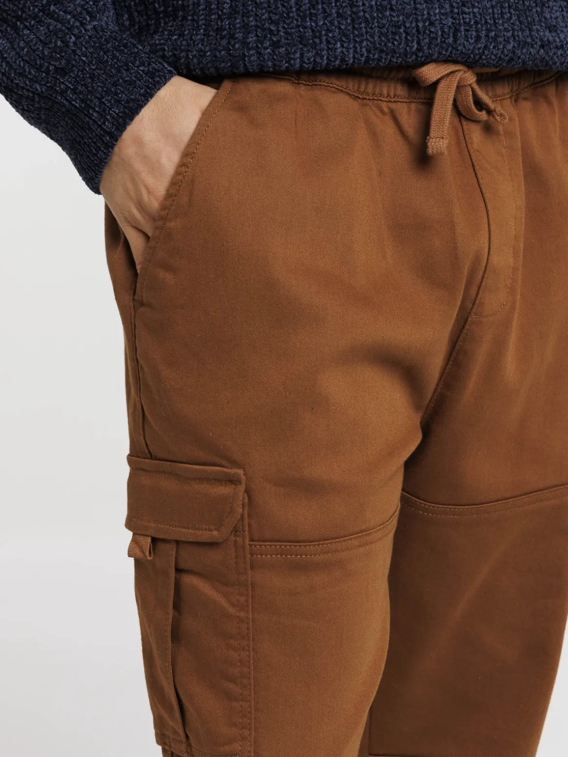 Pantalon cargo coloris expresso homme