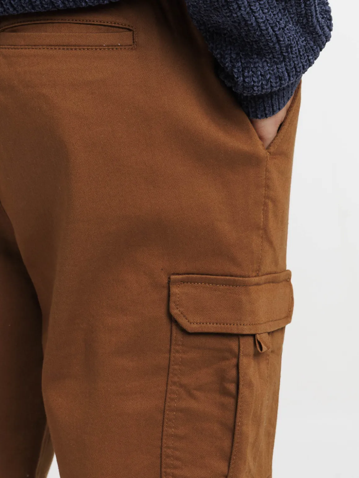 Pantalon cargo coloris expresso homme