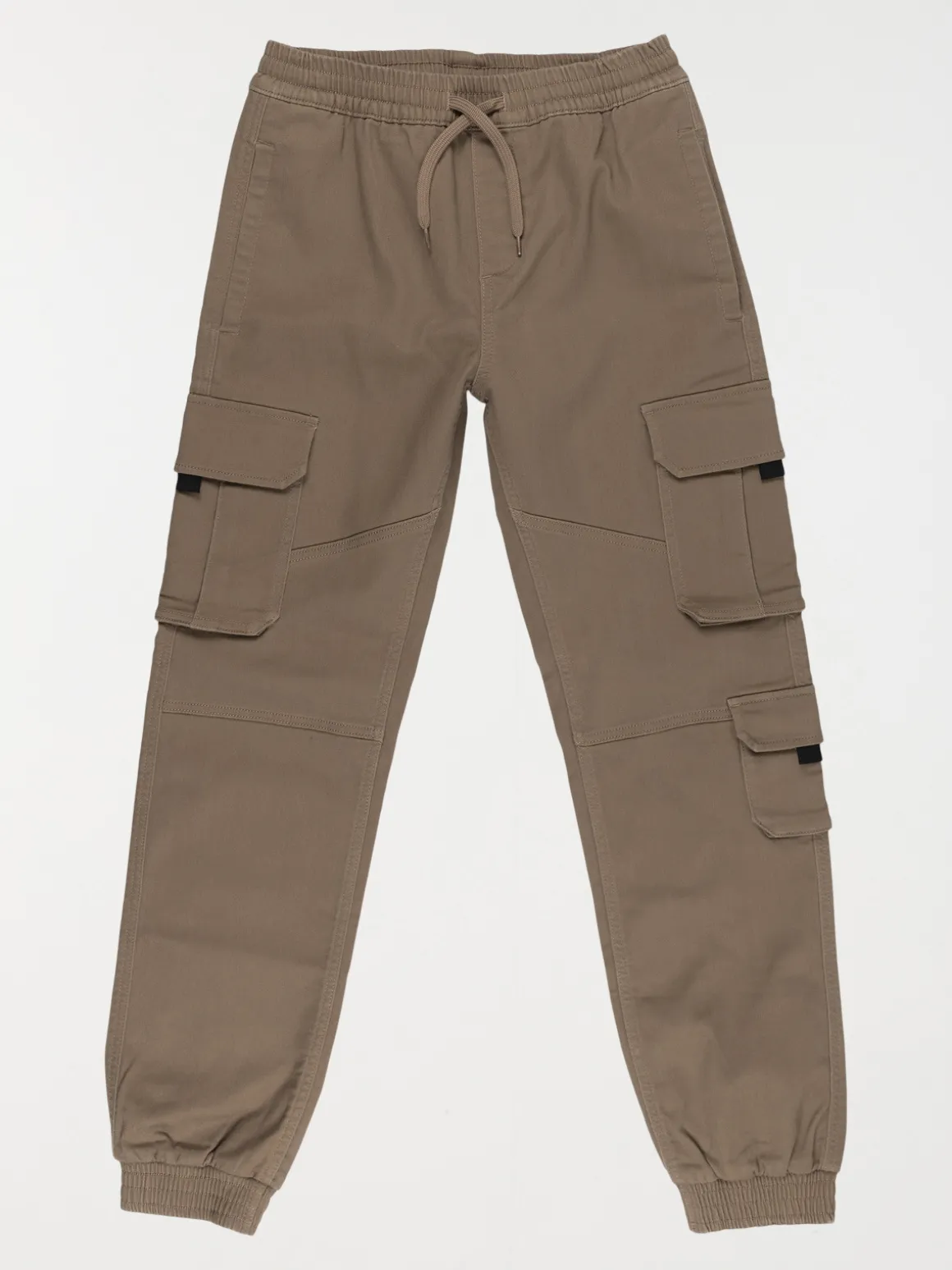 Pantalon cargo garçon moka clair (XXS-M)