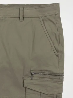 Pantalon cargo grande taille homme
