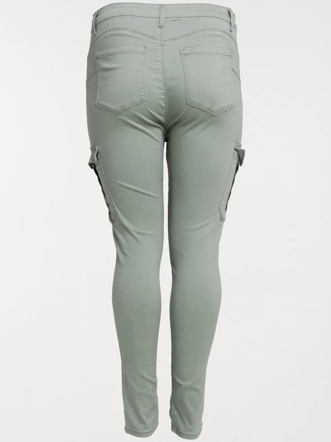 Pantalon cargo grande taille femme