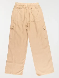 Pantalon cargo large fille (XXS-M)