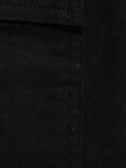 Pantalon cargo noir garçon (XXS-M)