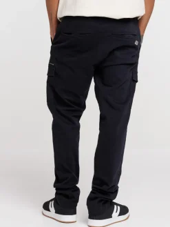 Pantalon cargo noir homme