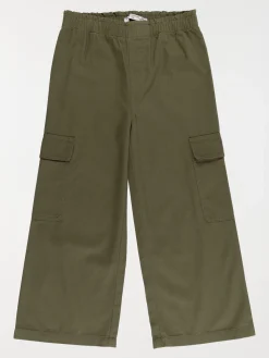 Pantalon cargo olivine fille (3-12A)