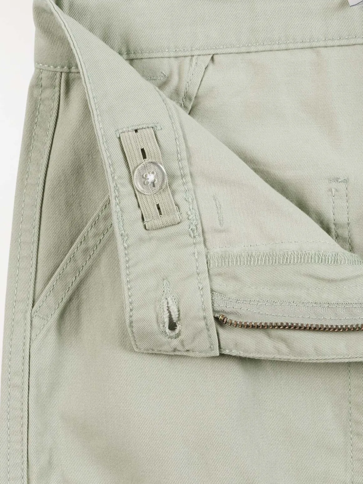 Pantalon cargo sauge fille (XXS-M)