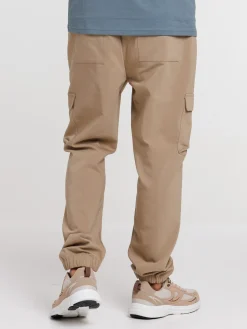 Pantalon cargo taille élastique homme