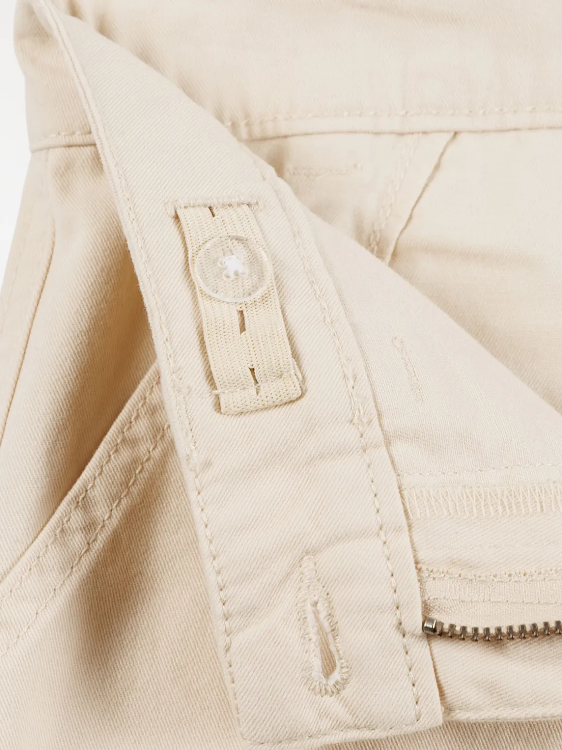 Pantalon cargo uni fille (XXS-M)