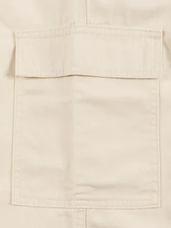 Pantalon cargo uni fille (XXS-M)