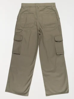Pantalon cargo vert pin fille (XXS-M)