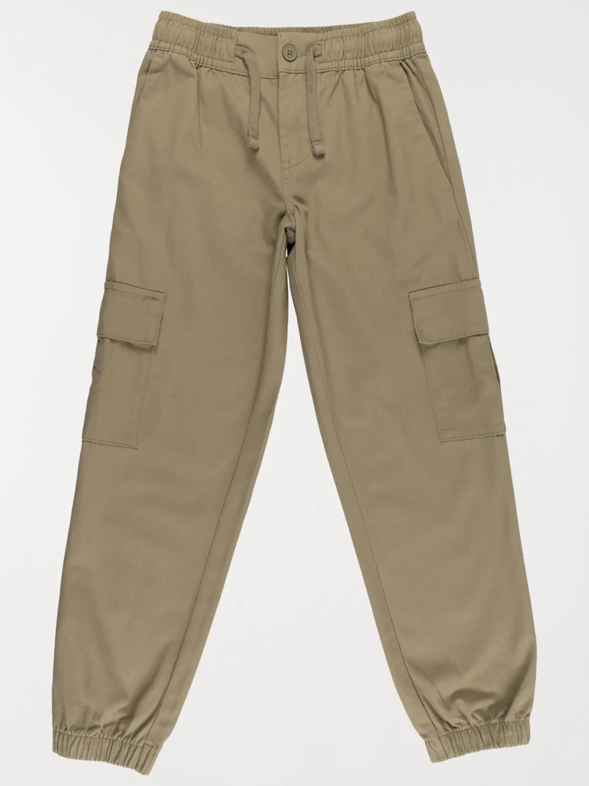 Pantalon cargo vert sauge garçon (XXS-M)