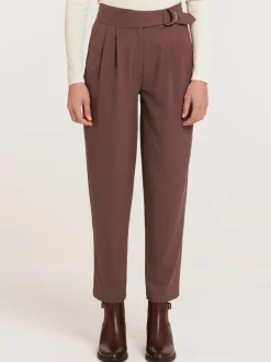 Pantalon ceinture femme