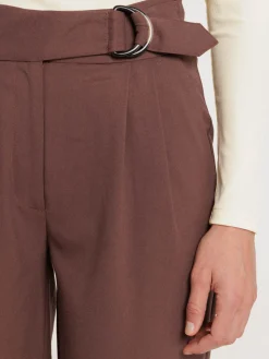 Pantalon ceinture femme