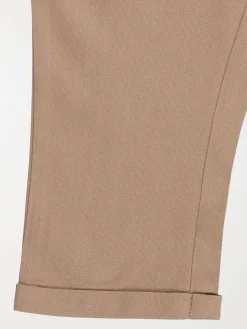 Pantalon ceinture fille sépia (3-36M)