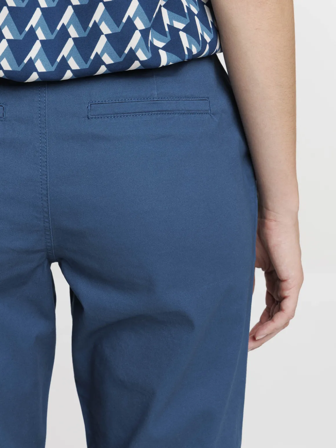 Pantalon chino bleu gipsy femme