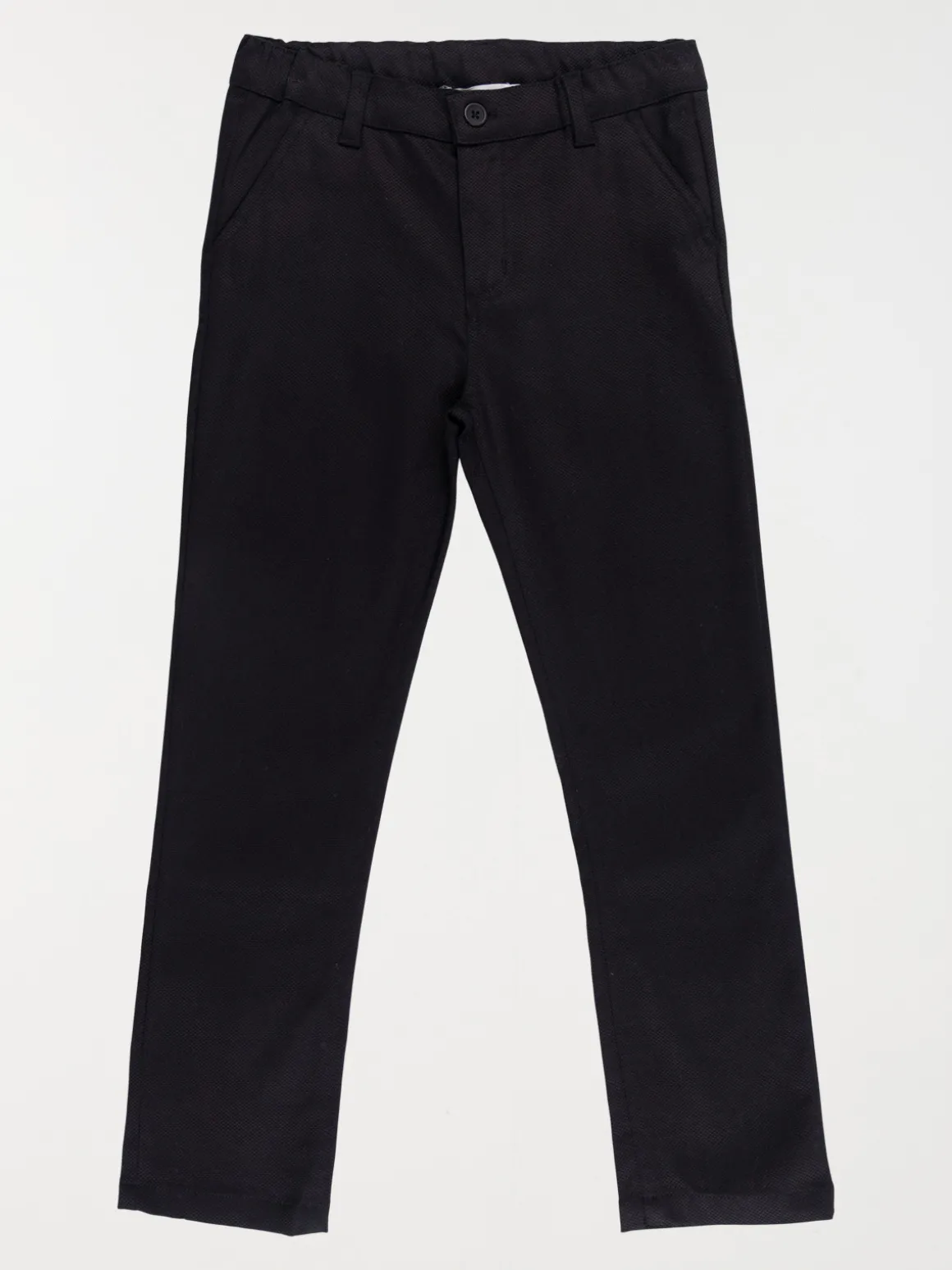 Pantalon chino noir garçon (3-12A)