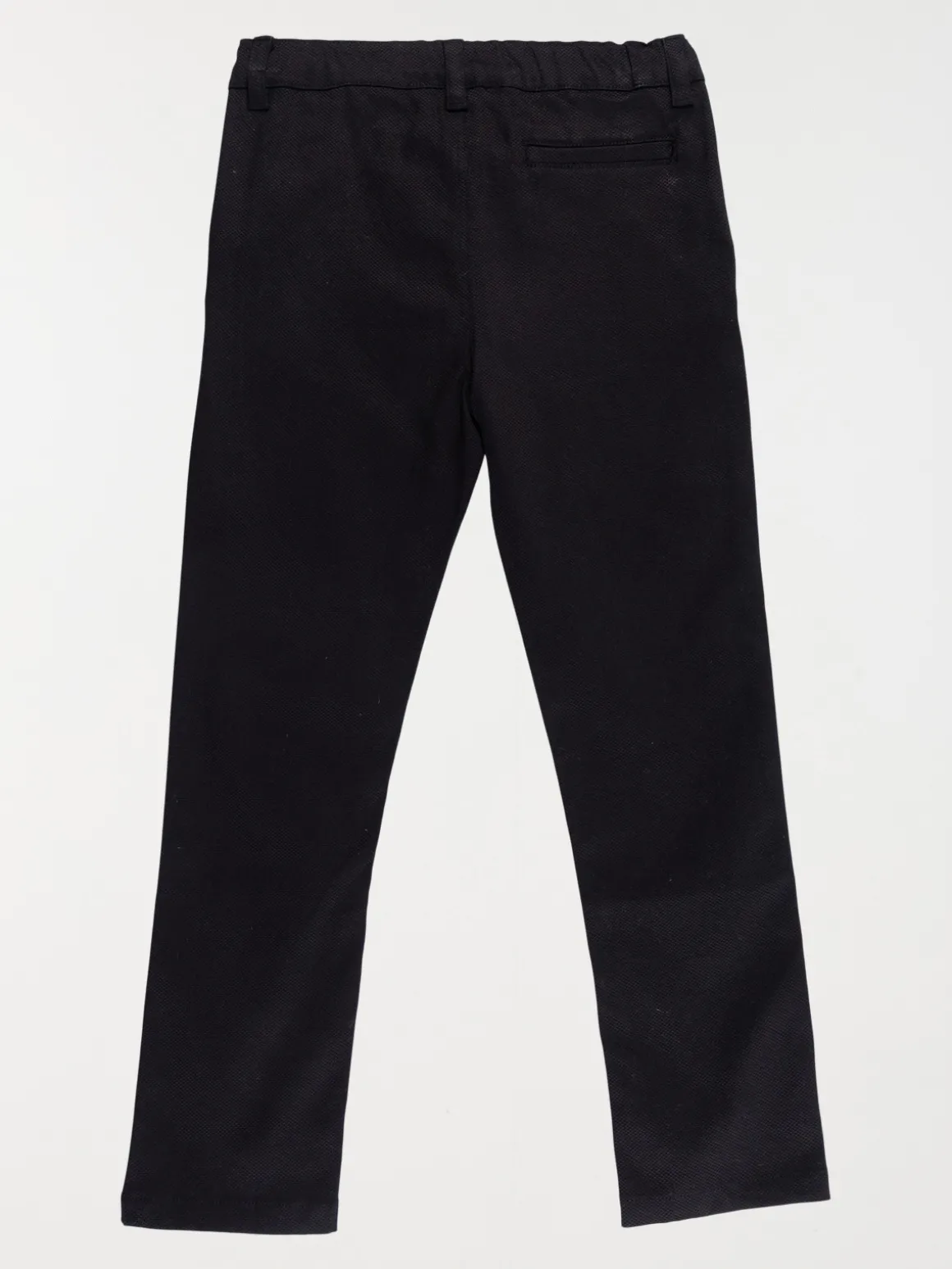Pantalon chino noir garçon (3-12A)
