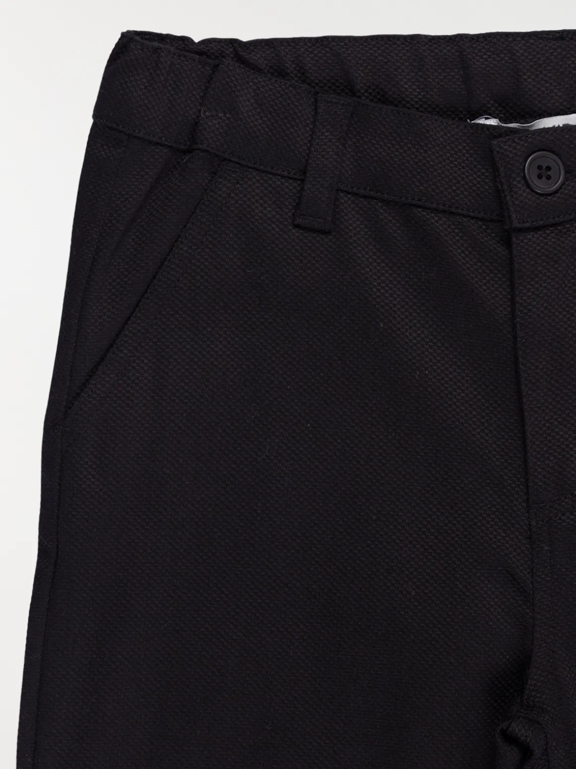Pantalon chino noir garçon (3-12A)