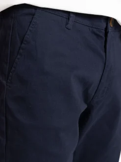 Pantalon chino slim homme marine navy