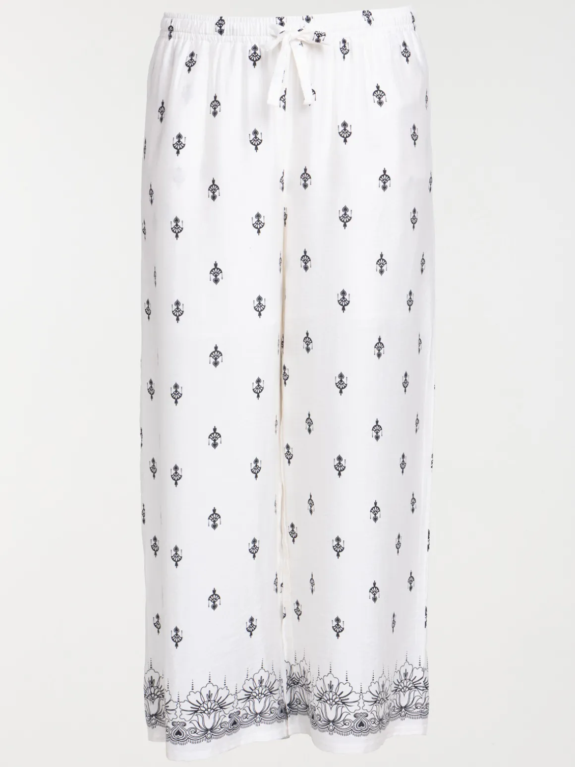 Pantalon cérémonie grande taille femme