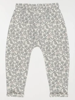 Pantalon de jogging fleuri fille (3-36M)