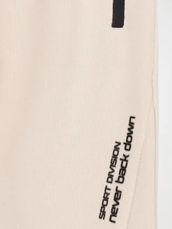 Pantalon de jogging garçon craie (3-12A)
