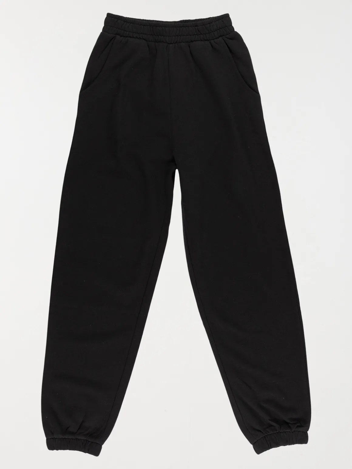 Pantalon de jogging noir fille (XXS-M)