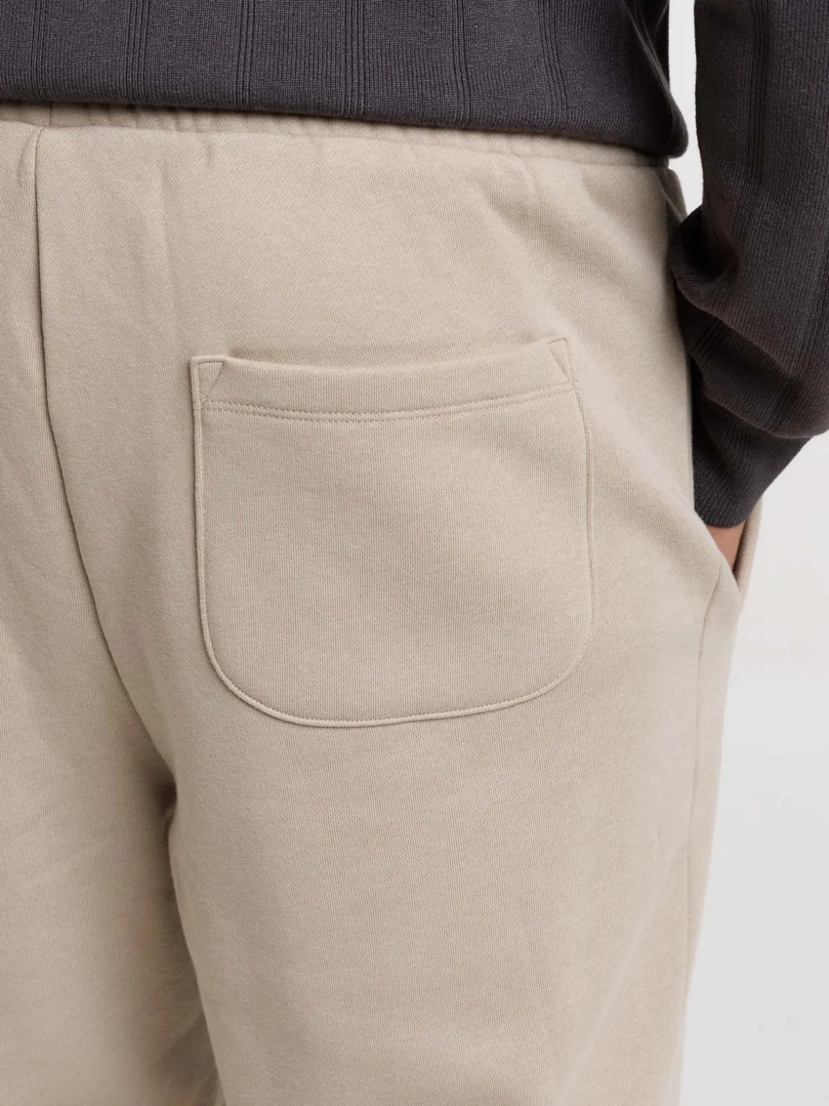 Pantalon de jogging taupe grisé homme