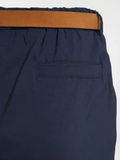 Pantalon et ceinture grande taille femme