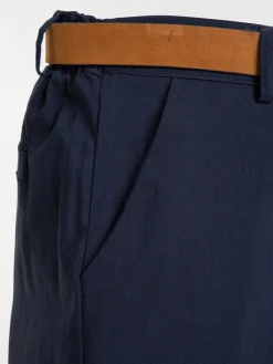 Pantalon et ceinture grande taille femme