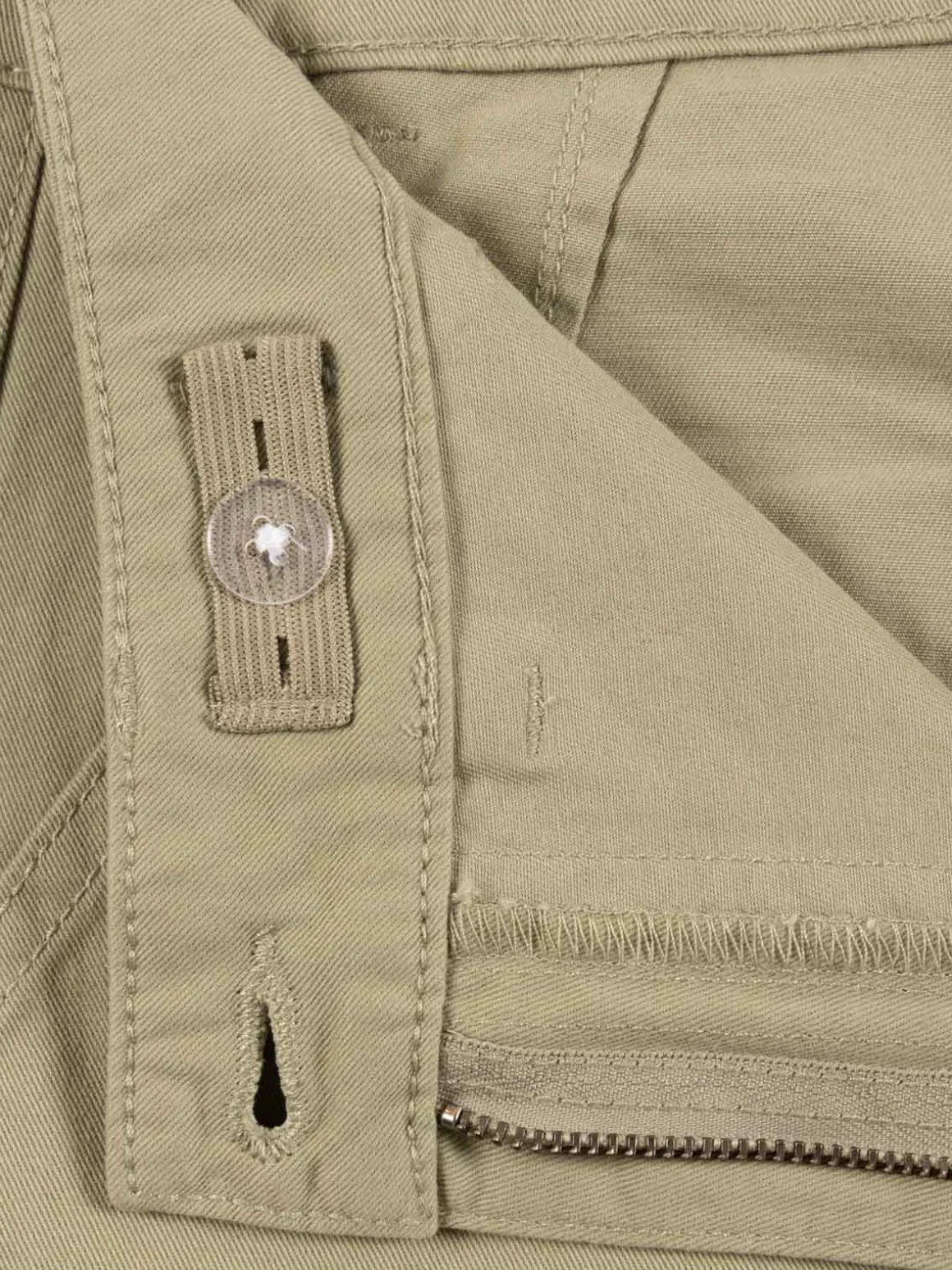 Pantalon fille cargo kaki clair (XXS-M)