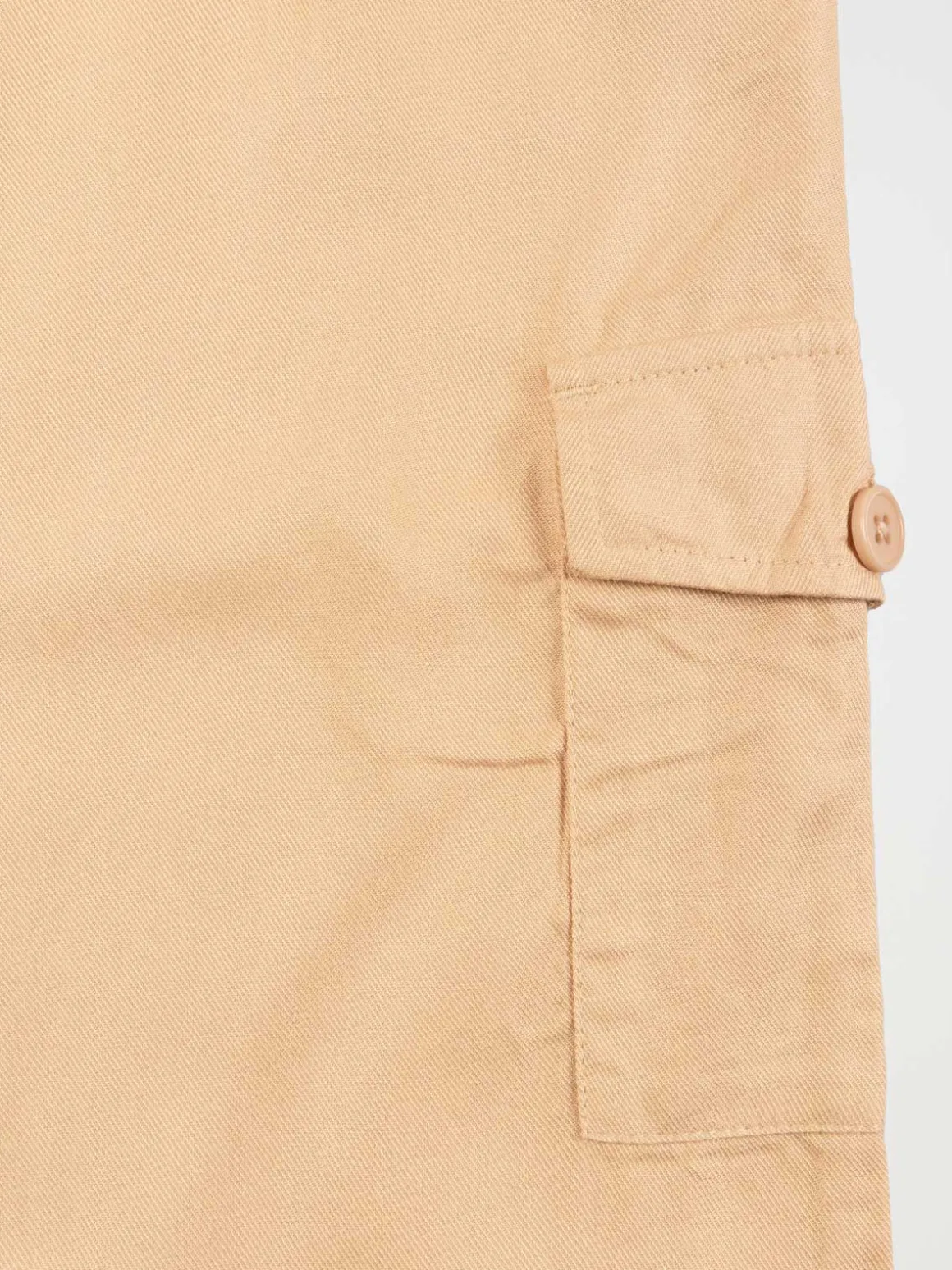 Pantalon fille cargo macadamia (XXS-M)