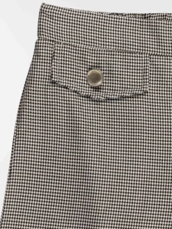Pantalon fille pied-de-poule (3-12A)