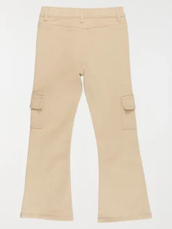 Pantalon flare cargo fille (5-12A)