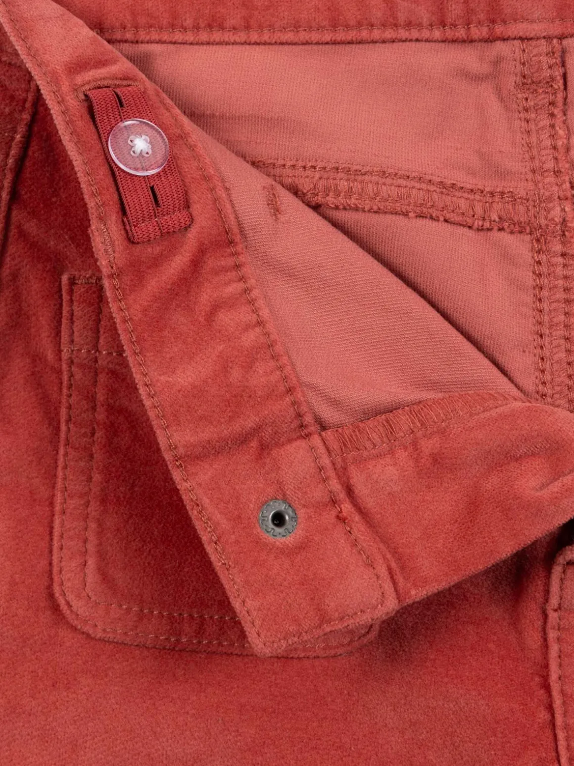 Pantalon flare en velours fille (6-12A)