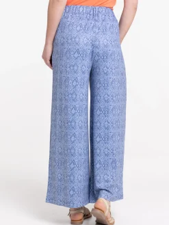 Pantalon fluide imprimé femme