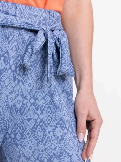 Pantalon fluide imprimé femme
