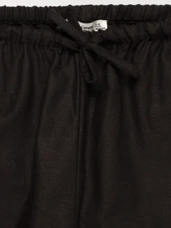Pantalon fluide noir fille (XXS-M)