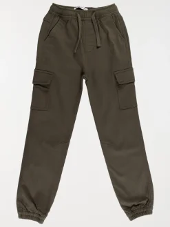 Pantalon garçon kaki (3-12A)
