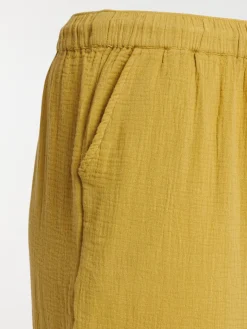 Pantalon gaze coton grande taille femme