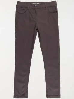 Pantalon gris violet fille (3-12A)