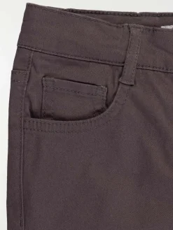 Pantalon gris violet fille (3-12A)
