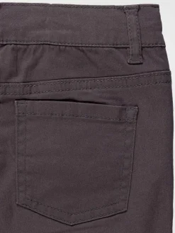 Pantalon gris violet fille (3-12A)