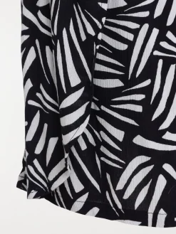 Pantalon imprimé femme grande taille